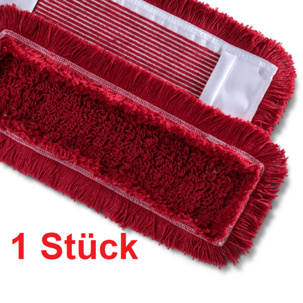 Baumwollmopp TUFTING 40 cm, rot
