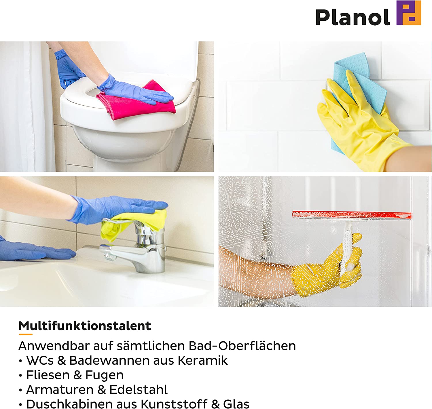 Sanitärreiniger Plano FLEX DUO++ Planol-Schaum Spray – Bild 6