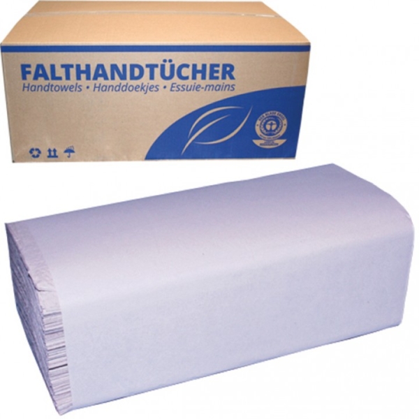 Falthandtücher, Z-Falz 25x23cm Recycling 5000 Blatt