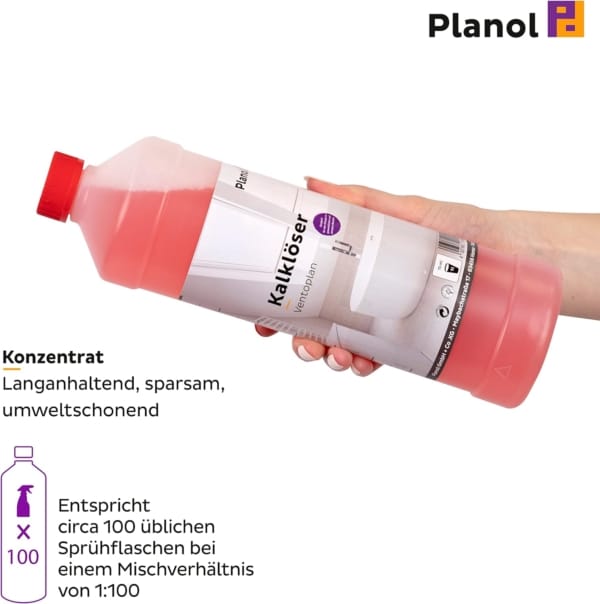 Kalklöser Extra stark auf Basis von Phosphorsäure von Planol – Bild 3